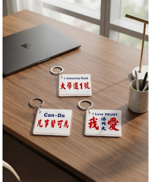 Mini-bus Sign Keychains